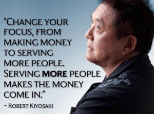 Influence quote by Robert Kiiyosaki