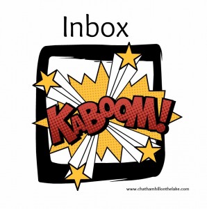 inbox overload www.chathamhillonthelake.com