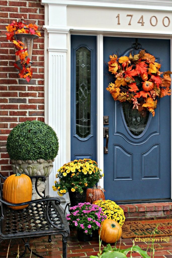 Festive Fall Home Tour Welcomes You at www.chathamhillonthelake.com