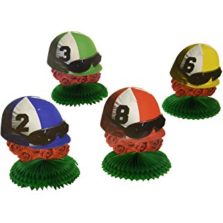 sEt your tables with fun using these Jockey Hats www.yourhomeyourhappyplace.com